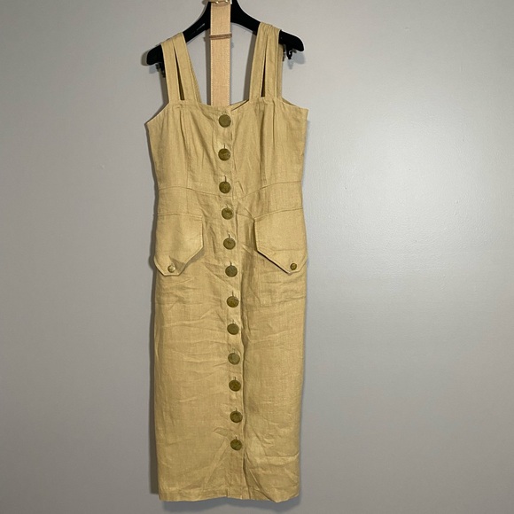 Nicholas Linen Dress, 8 - Picture 5 of 7